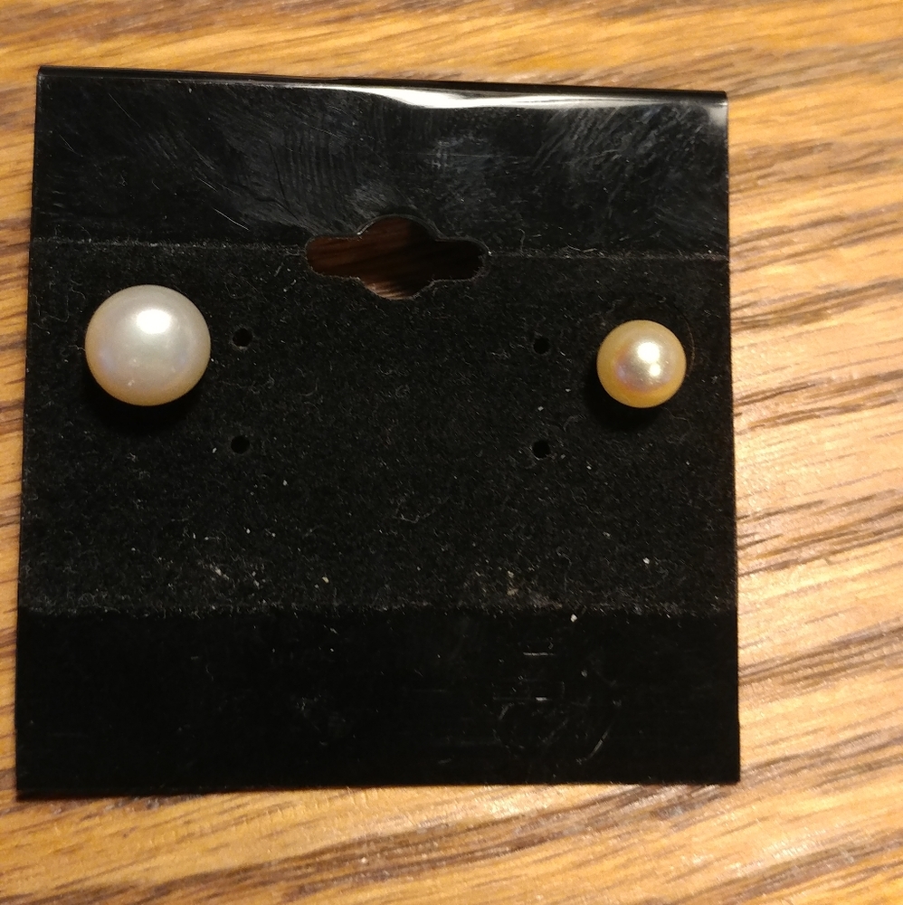 Earring, Stud, Pearl (2 types)